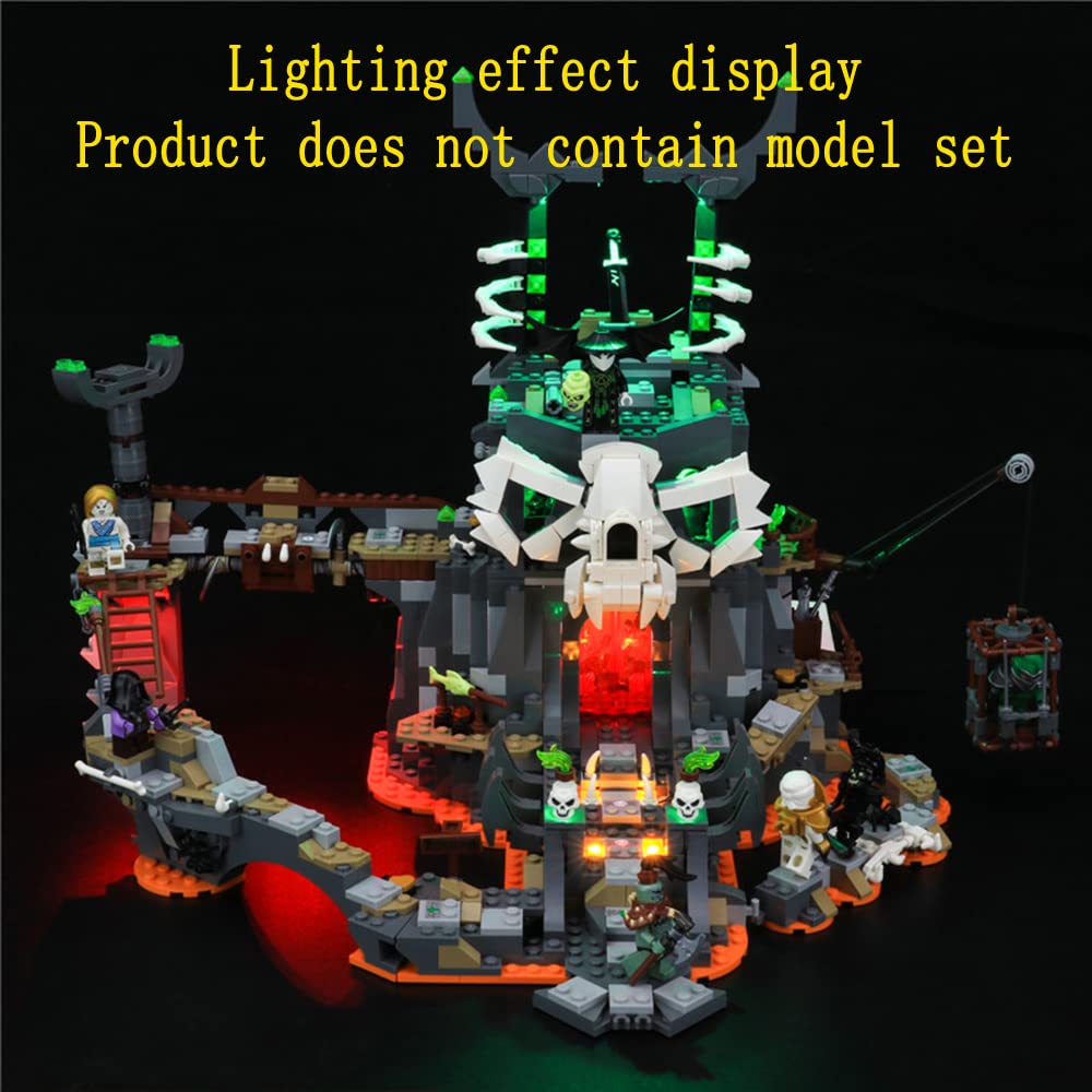 Amazon.com: GEAMENT LED Light Kit Compatible with Lego Skull